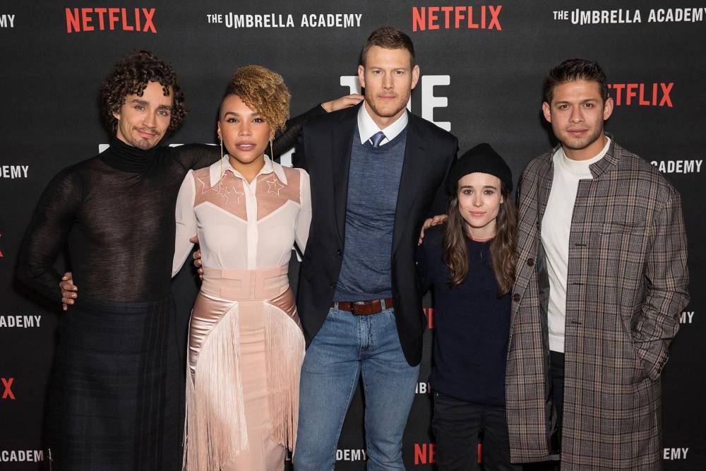 The Umbrella Academy cast ‘team up’ for virtual season two release date video - www.hollywood.com