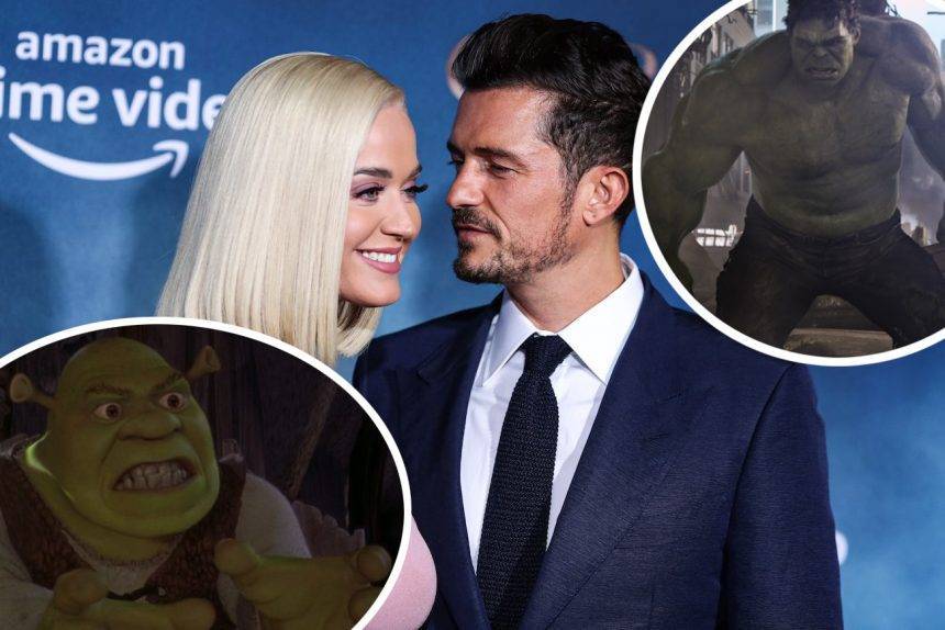 Katy Perry Is Looking Like ‘Shrek’ In Quarantine While Orlando Bloom Is Getting ‘Hulk’ Ripped - perezhilton.com - USA