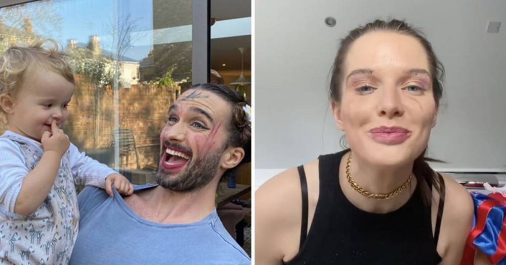 Celebrities who've received hilarious lockdown makeovers from their children, from Joe Wicks to Helen Flanagan - www.ok.co.uk