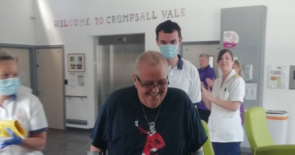 Popular Manchester United fan left fighting for life with Covid-19 thanks NHS 'Angels' as he returns home - www.manchestereveningnews.co.uk - Manchester