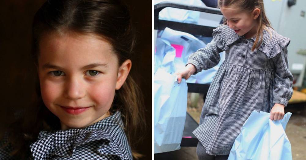 Kate Middleton and Prince William share new photos of Princess Charlotte helping isolated elderly people ahead of fifth birthday - www.ok.co.uk