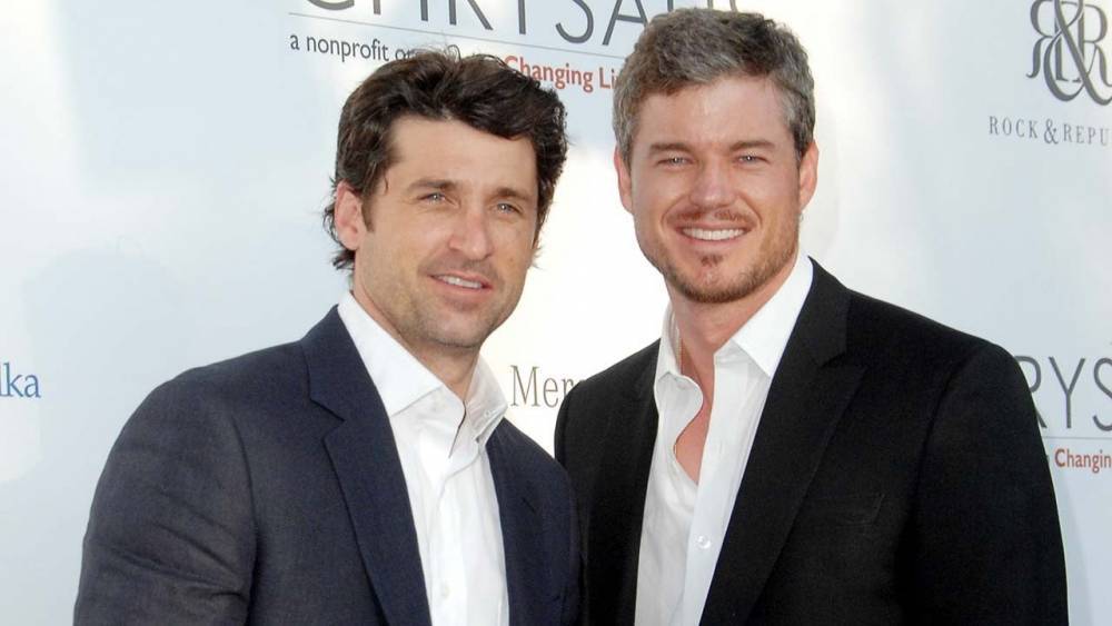 Patrick Dempsey and Eric Dane's Social Distancing Photo Will Delight 'Grey’s Anatomy' Fans - www.etonline.com