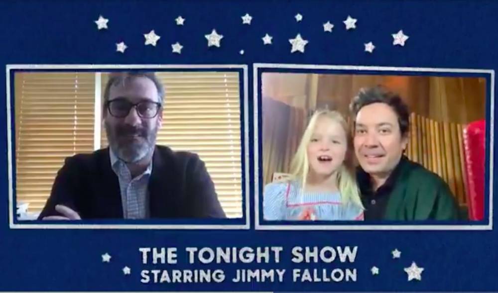 Jimmy Fallon’s Daughter Hilariously Crashes Interview With Jon Hamm - etcanada.com