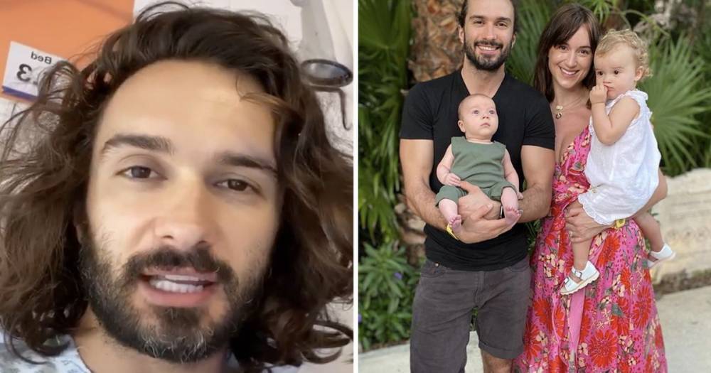 Joe Wicks gushes over wife and reveals she will take over PE lessons as he recovers from hospital dash - www.ok.co.uk