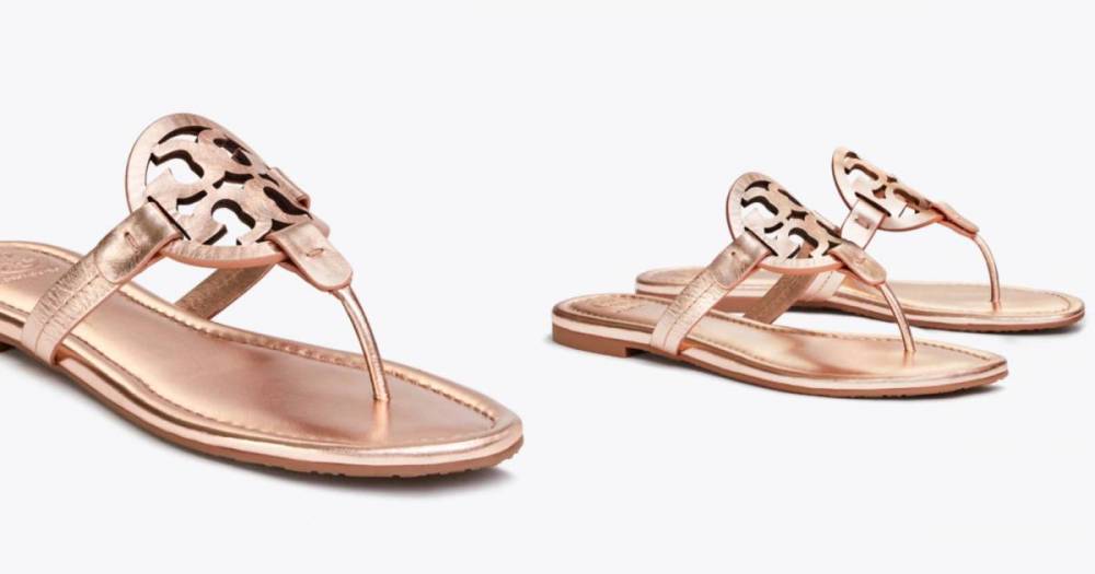So Many Tory Burch Flat Sandals Are Up to $100 Off Right Now - www.usmagazine.com - city Sandal