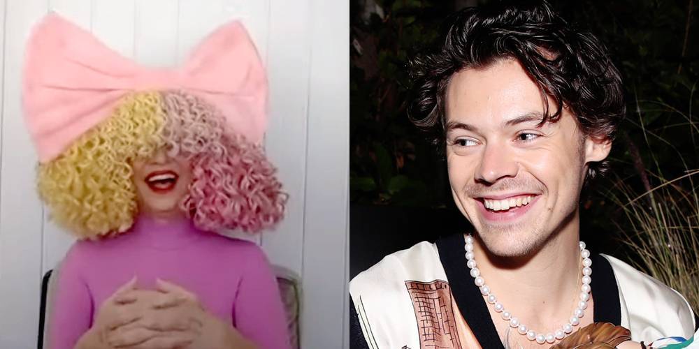 Sia Talks About Getting Flirty With Harry Styles: 'I Felt Dizzy' - www.justjared.com