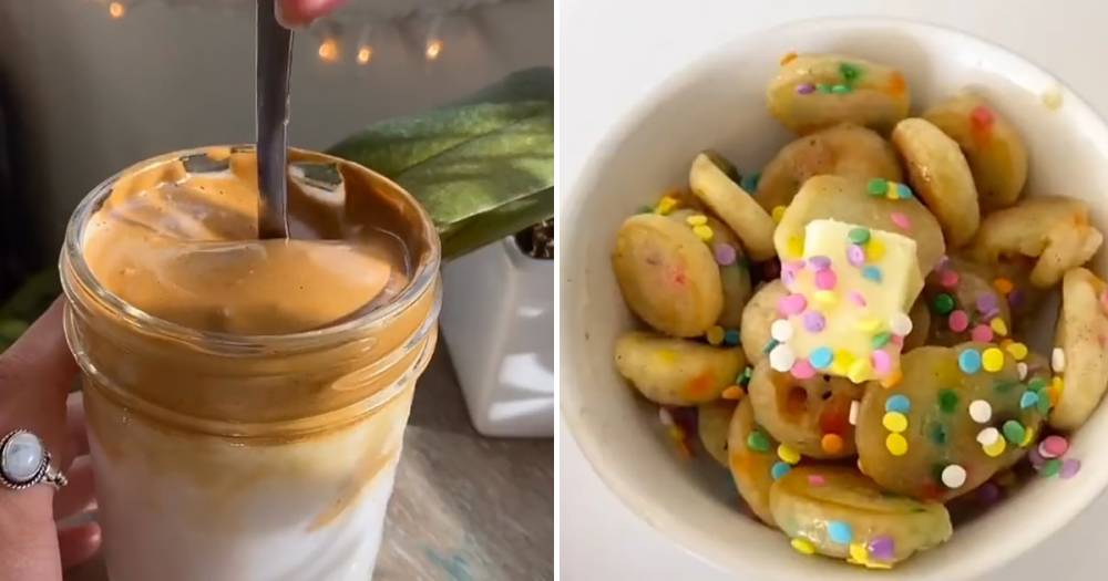 The Trendy TikTok Food Guide: What Is Dalgona Coffee, Pancake Cereal and More? - www.usmagazine.com