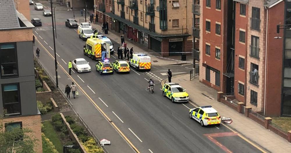 Man appears in court after stabbing outside newsagents which left another man in hospital - www.manchestereveningnews.co.uk