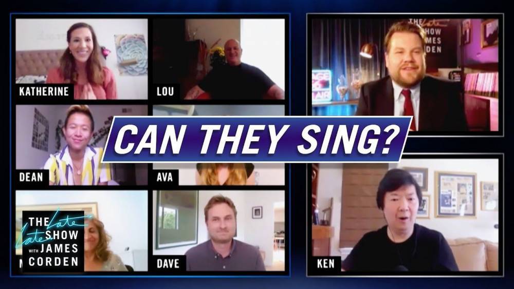 Ken Jeong Tries To Determine Which James Corden Staffers Can Sing - etcanada.com