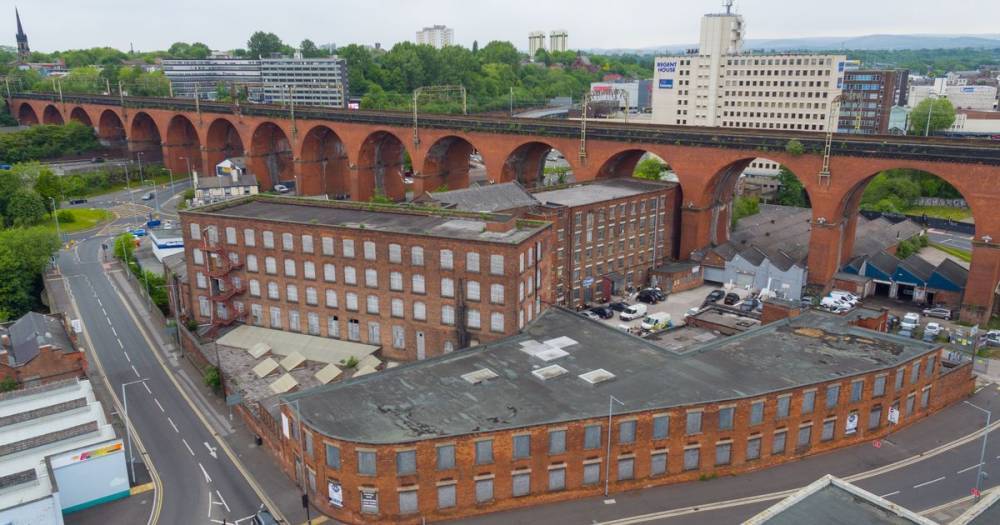 Historic Stockport mill to undergo £60m transformation - 250 new flats will be built in the town centre - www.manchestereveningnews.co.uk - city Stockport