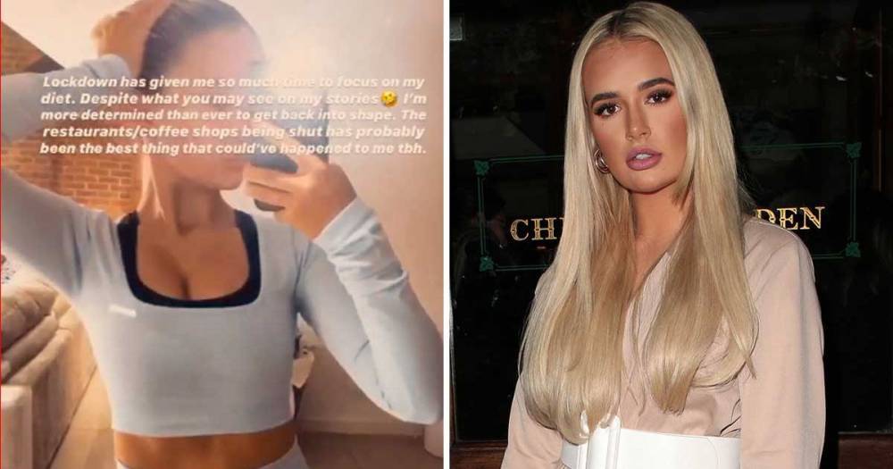 Molly-Mae Hague reveals she is on strict diet during lockdown as she shows off incredible body - www.ok.co.uk - Manchester - Hague