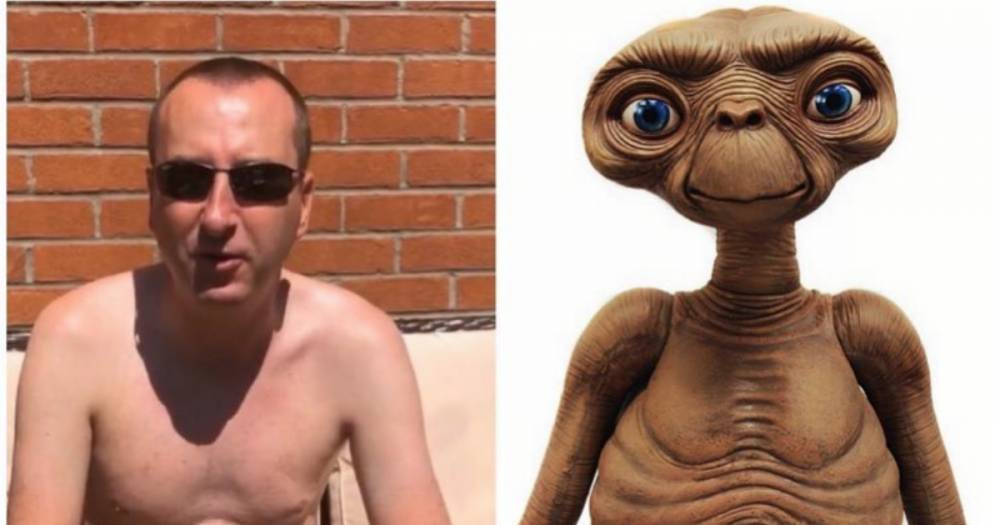 Coronation Street's Alan Halsall hilariously compares shirtless snap of co-star Andy Whyment to E.T. - www.ok.co.uk