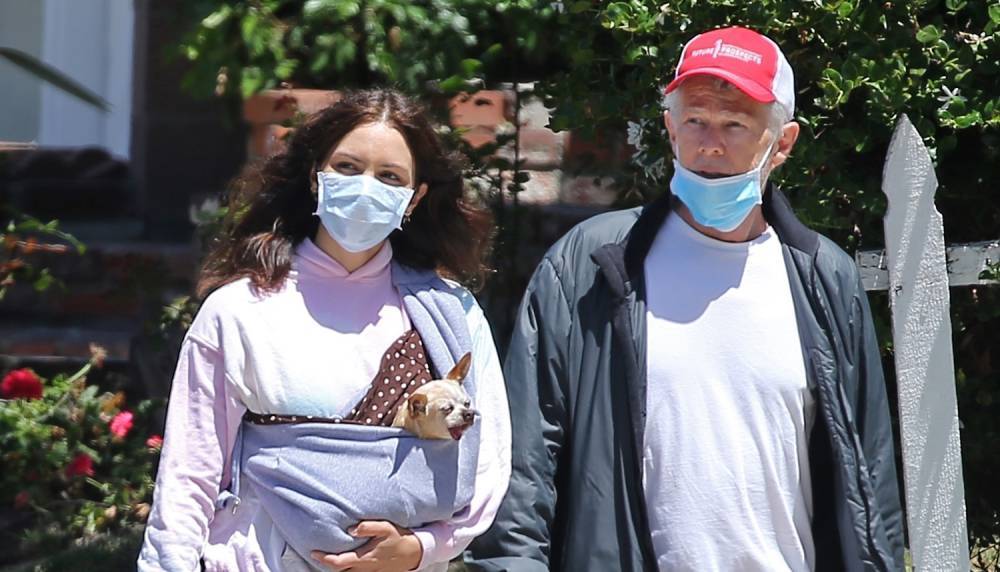 Katharine McPhee Goes For a Walk with Husband David Foster - www.justjared.com - Los Angeles