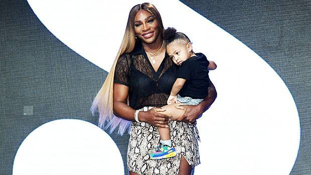 Serena Williams’ Daughter, Olympia, 2, Poses In Adorable Teal Two-Piece Sunglasses — See Pic - hollywoodlife.com