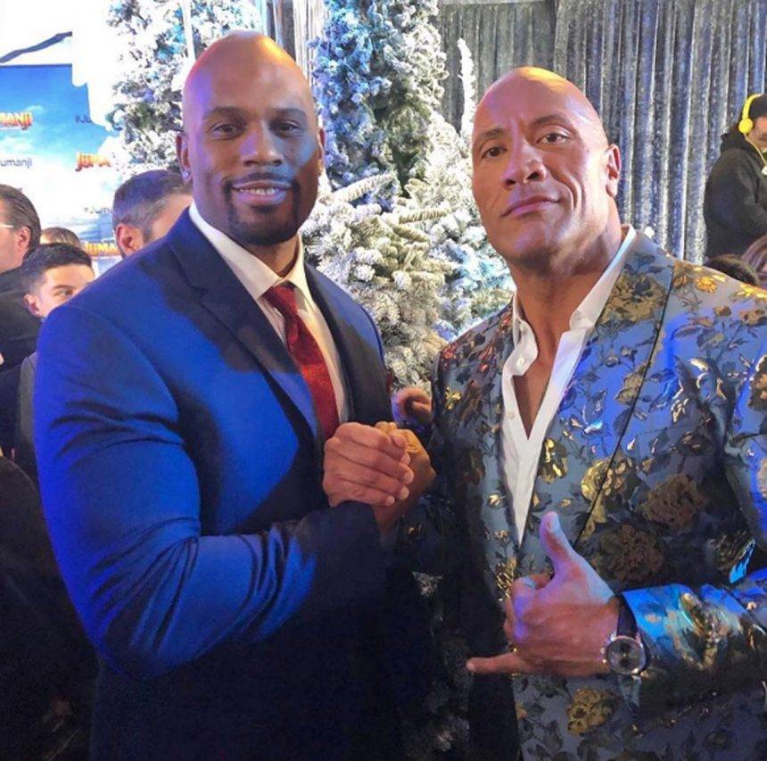 The Rock Pays Emotional Tribute To Shad Gaspard On Instagram - perezhilton.com