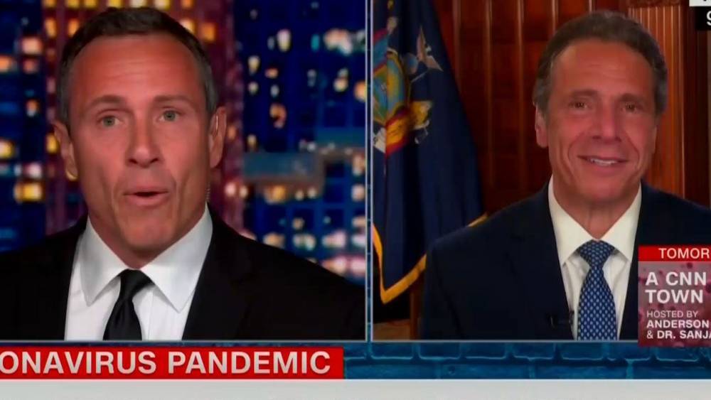 Chris Cuomo Doesn't Hold Back When Mocking Brother Andrew After His Coronavirus Test - www.etonline.com - New York
