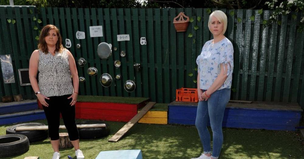 Staff at Paisley nursery devastated as vandals torch much-loved garden - www.dailyrecord.co.uk