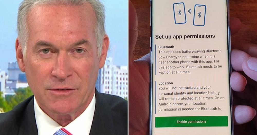 GMB’s Dr Hilary Jones believes there's a major problem with the NHS coronavirus contact tracing app - www.manchestereveningnews.co.uk - Britain