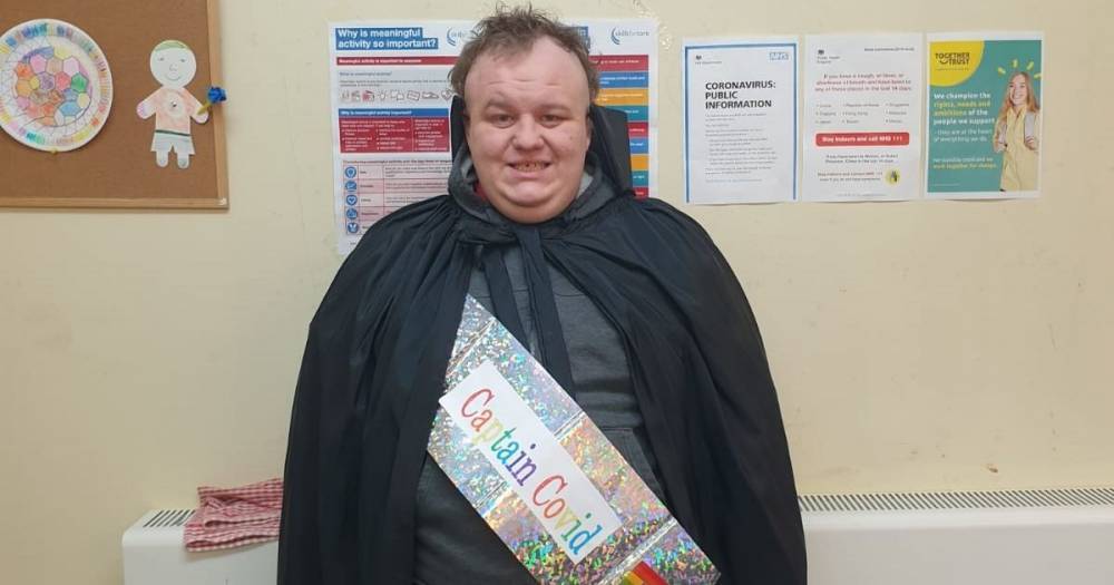 Man with autism nicknamed 'Captain Covid' is raising money for the NHS with a series of helpful challenges - www.manchestereveningnews.co.uk