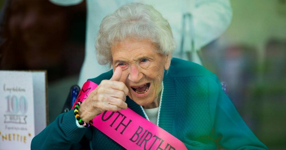 Care home pulls out all the stops for 100th birthday girl Nette - www.dailyrecord.co.uk