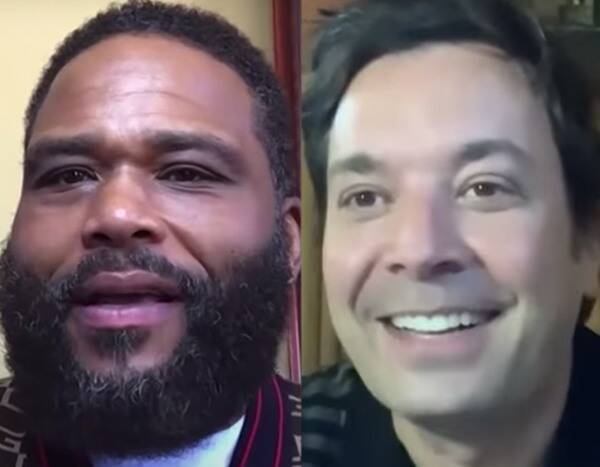 Watch Anthony Anderson Hilariously Troll Jimmy Fallon Over His Outfit in Throwback Photo - www.eonline.com
