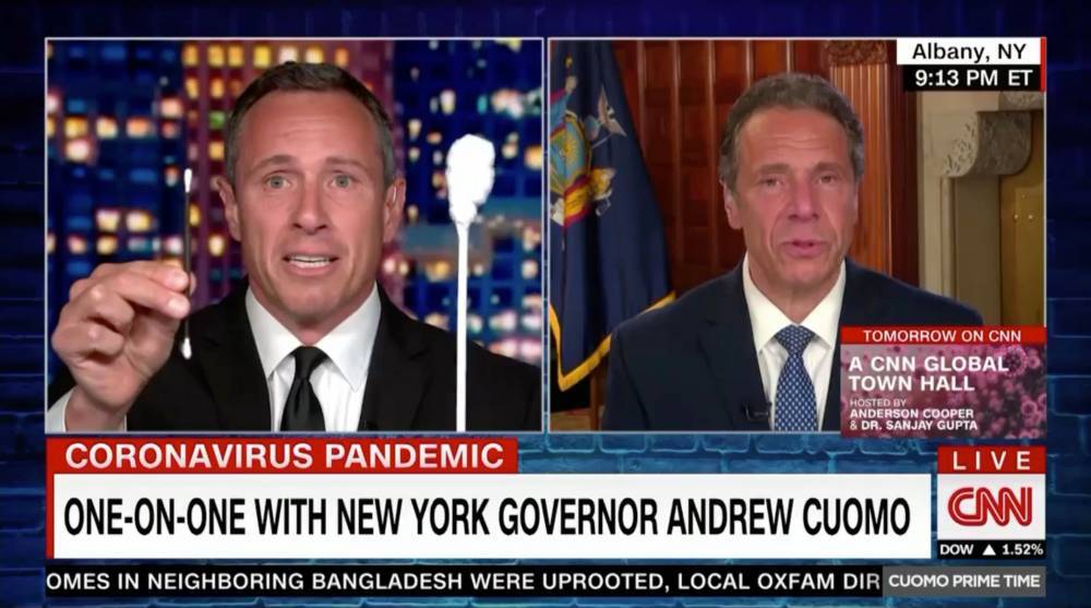 Chris Cuomo Questions Brother Andrew Cuomo About ‘#Schnozgate’ In Hilarious New Interview - etcanada.com - New York