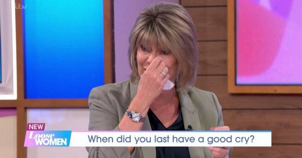 Ruth Langsford breaks down in tears live on Loose Women after discussing emotional moment - www.manchestereveningnews.co.uk