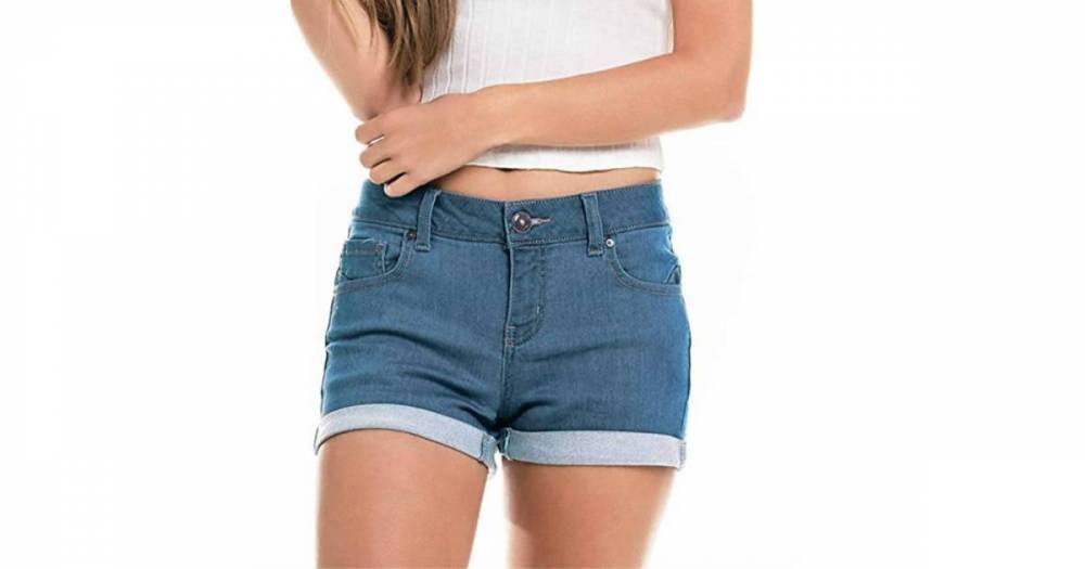 These Stretchy Denim Shorts Come in So Many Colors and Styles - www.usmagazine.com