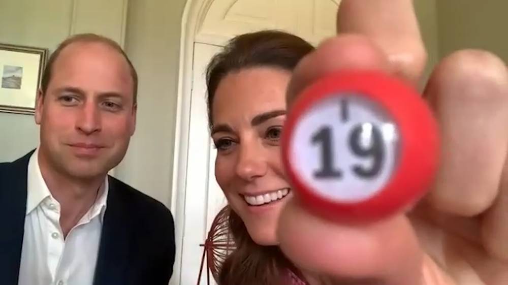 Prince William And Kate Middleton Turn Bingo Callers While Chatting With UK Care Workers - etcanada.com - Britain