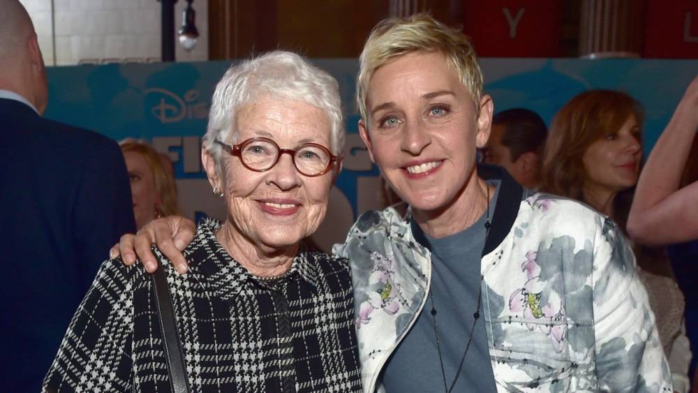 Ellen DeGeneres Gives Her Mom a Quarantine Haircut for Her 90th Birthday -- Watch! - www.etonline.com