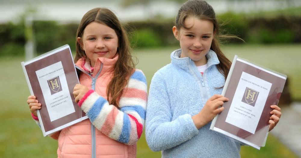 Hardgate Primary sisters compile special book of memories during coronavirus lockdown - www.dailyrecord.co.uk