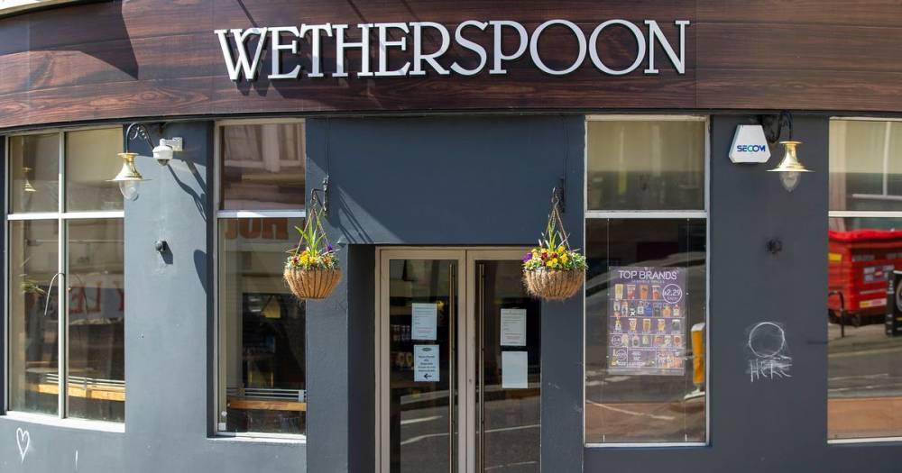 Wetherspoons confirms plans for reopening all 875 pubs in the UK - www.manchestereveningnews.co.uk - Britain