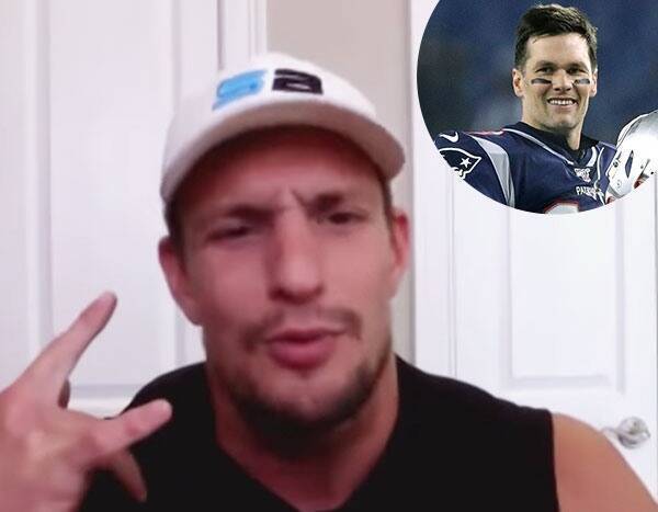 Rob Gronkowski Recalls Tom Brady "Crying" on the Phone Over Him Joining Tampa Bay Buccaneers - www.eonline.com - county Bay