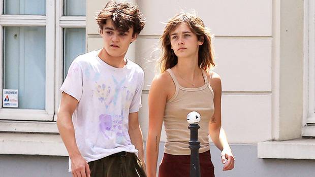 Johnny Depp’s Look-Alike Son Jack, 18, Enjoys A Romantic Stroll With GF Camille Jansen In Paris - hollywoodlife.com - France - Paris