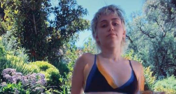 Miley Cyrus dons a bikini and shakes a leg to sister Noah Cyrus’ new song titled Ghost - www.pinkvilla.com