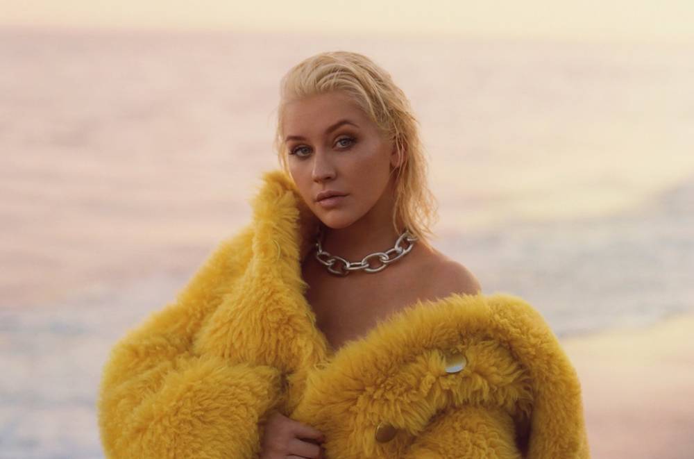 Christina Aguilera Loves Kim Kardashian Channeling Her 'Dirrty' Aesthetic in White Bikini & Chaps - www.billboard.com