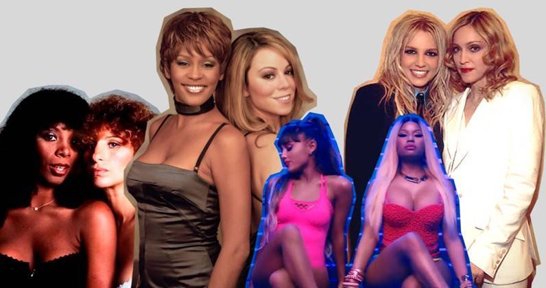 12 huge female pop collaborations on the Official Chart - www.officialcharts.com