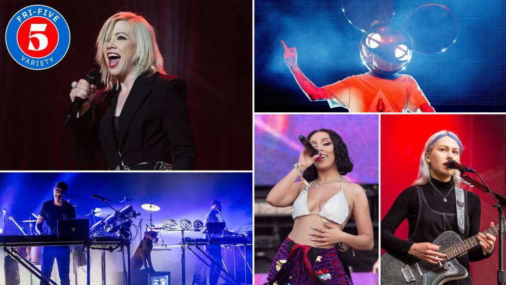 Top New Singles of the Week: The Weeknd and Doja Cat, Deadmau5 and Neptunes, Phoebe Bridgers and More - variety.com