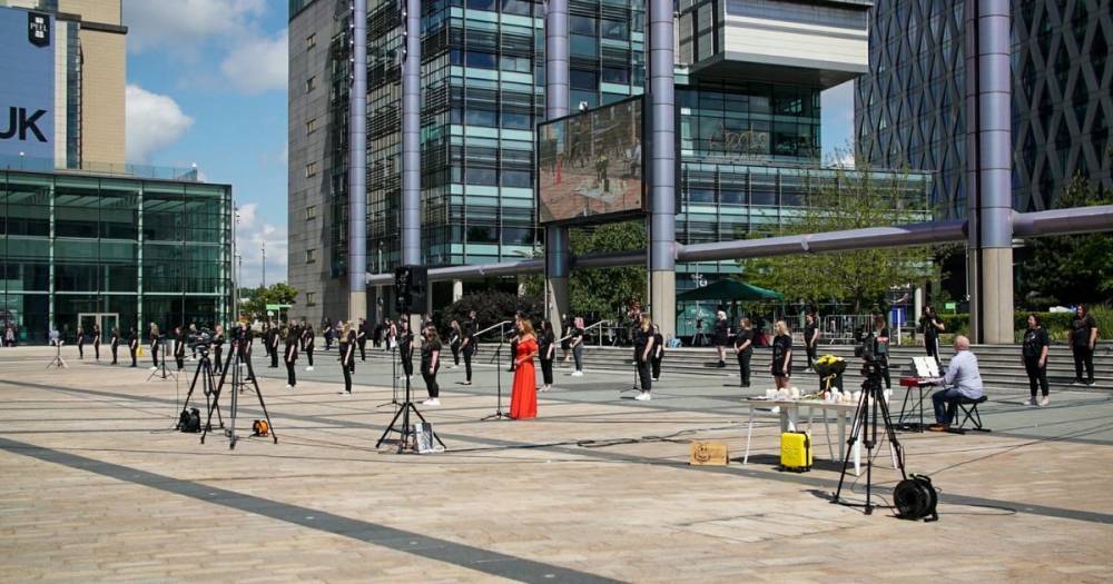 Watch live as Manchester commemorates the third anniversary of the Arena attack - www.manchestereveningnews.co.uk - Manchester - Choir