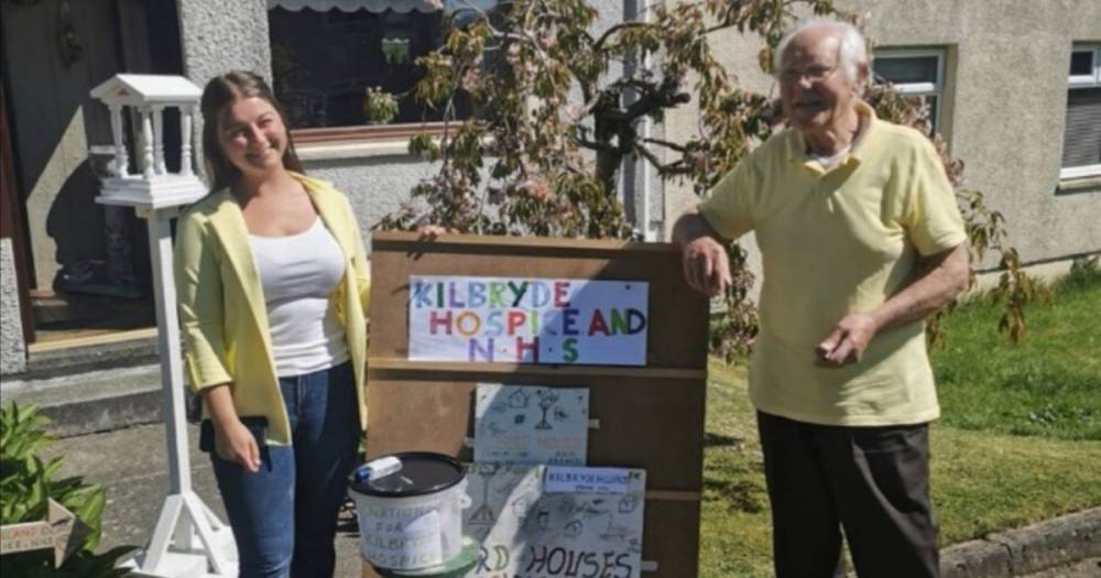 East Kilbride grandad raises hundreds for hospice with handmade bird boxes - www.dailyrecord.co.uk
