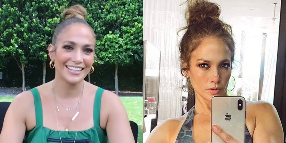 Jennifer Lopez Explains That Mysterious Face in Her Instagram Selfie! - www.justjared.com