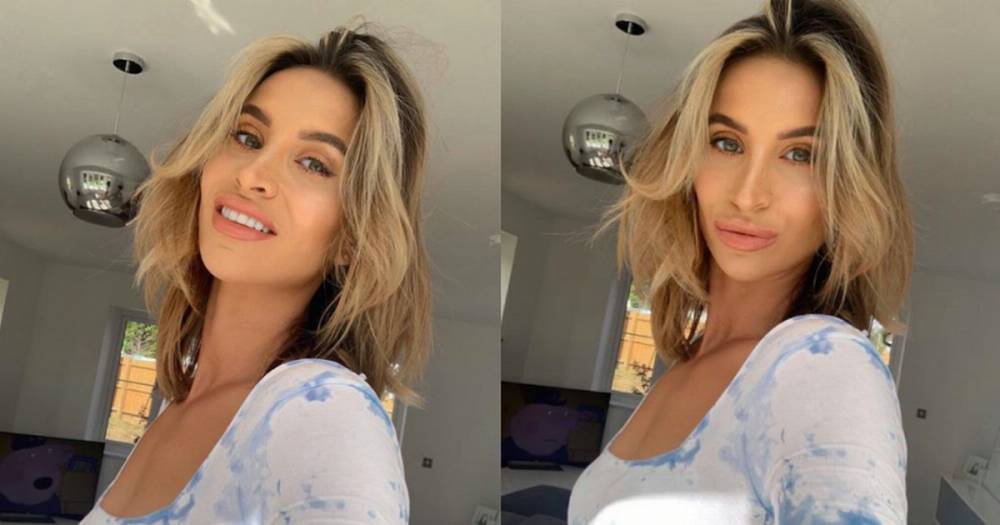Ferne McCann shows off drastically shorter hairstyle as she takes extension out after seven years - www.ok.co.uk