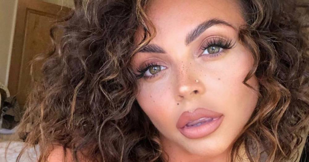 Jesy Nelson shows off her natural curls after home workout leaves her feeling 'fitter and stronger' - www.ok.co.uk