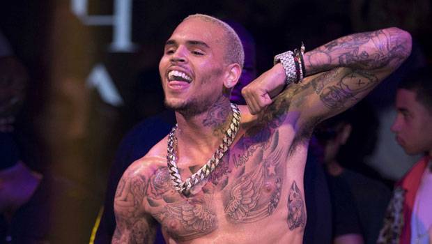Chris Brown Shows Off Expensive Car Collection Featuring $400K Lamborghinis - hollywoodlife.com