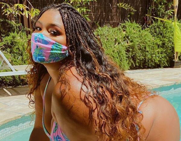 Lizzo Living Her Best Life Poolside Is The Energy We Need This Long Weekend - www.eonline.com