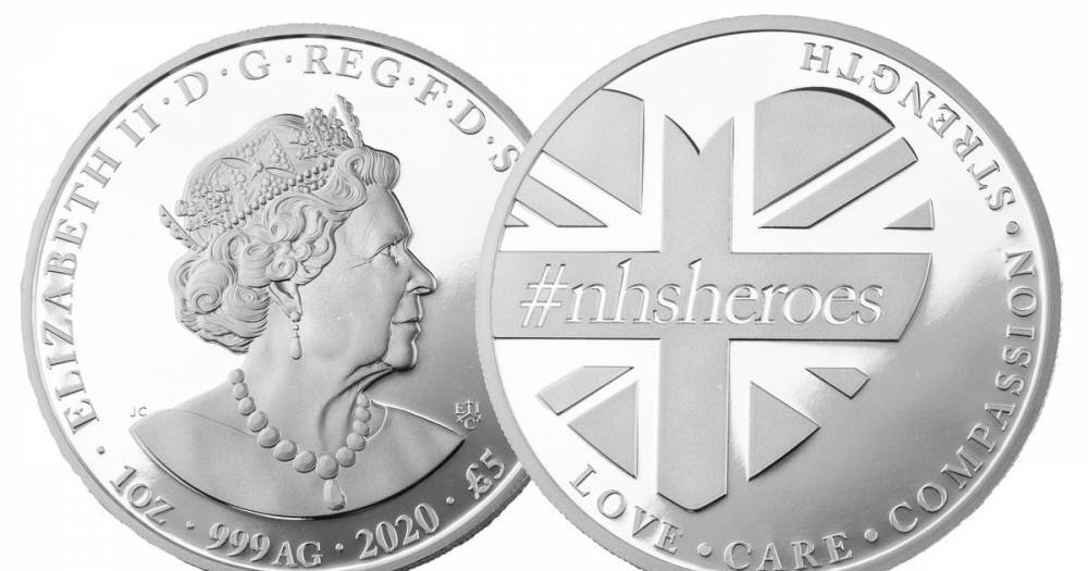 Special £5 silver coin created to celebrate NHS Heroes - www.dailyrecord.co.uk - Britain