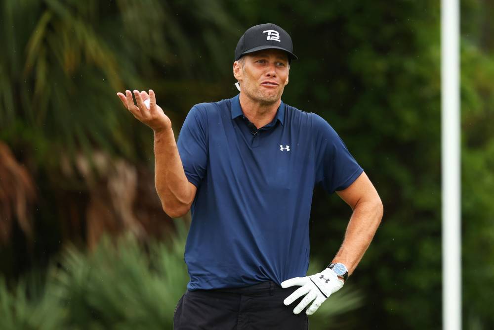 Tom Brady Splits His Pants During Charity Golf Match - etcanada.com - Florida - county Bay