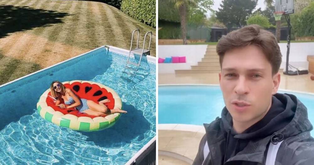 Ten of the best celebrity swimming pools of all time, from Joey Essex's pool paradise to Kelly Brook's divine spot for a dip - www.ok.co.uk - Britain