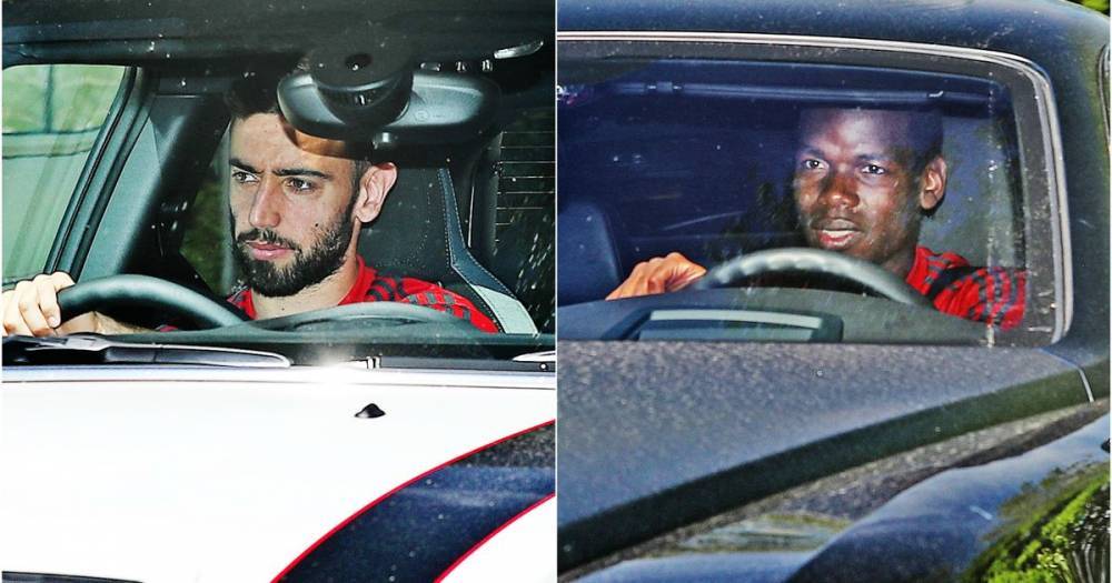 Manchester United players Paul Pogba and Bruno Fernandes train together again - www.manchestereveningnews.co.uk - Manchester