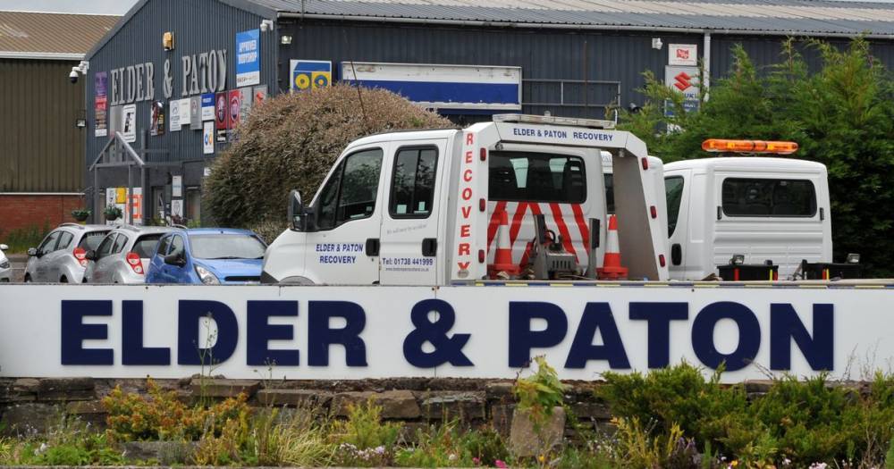 Reward for information about attempt to break into vehicles at Perth repair shop - www.dailyrecord.co.uk